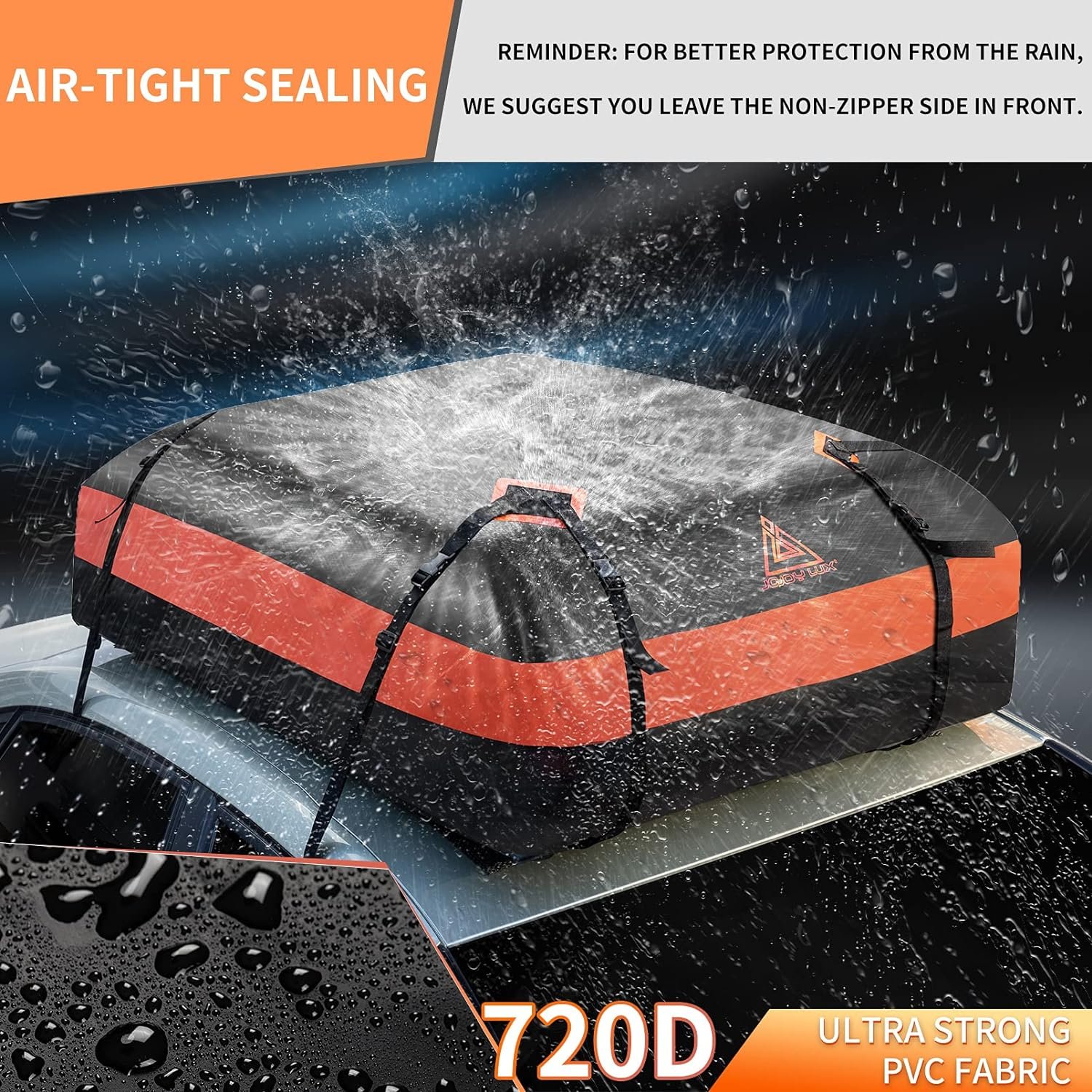 15 Cubic Feet Waterproof Heavy Duty Car Roof Luggage Bag Review