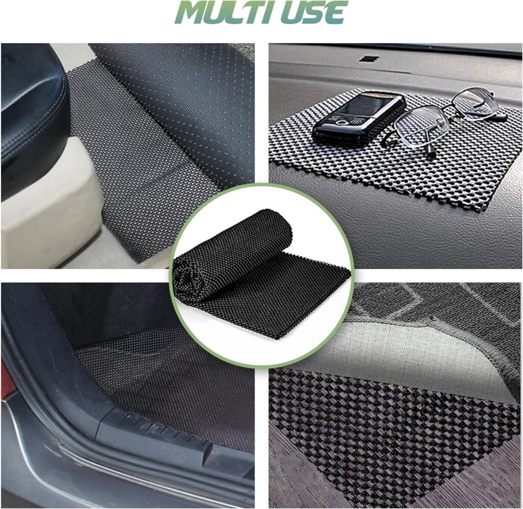 KAIZONPOT Roof Cargo Bag Protective Mat for Car Roof Cargo Carrier Bag, Anti-Slip Design, Universal Size Multi-Scene Use