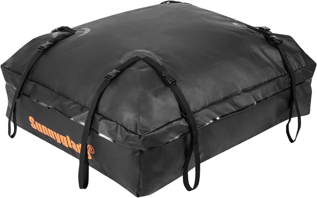 Sunnyglade Waterproof Roof Top Cargo Bag 15 Cubic Feet The Car Top Carrier Bag Fits All Roof Racks