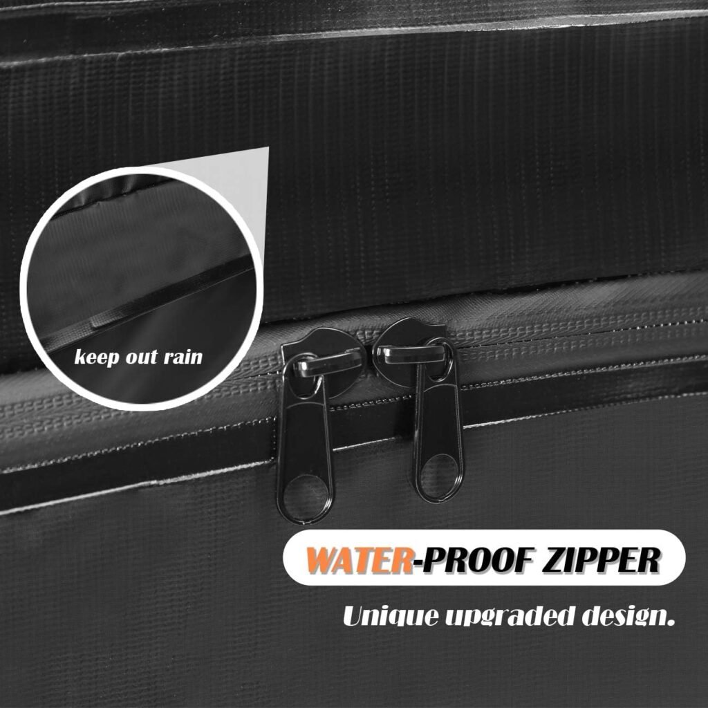 Sunnyglade Waterproof Roof Top Cargo Bag 15 Cubic Feet The Car Top Carrier Bag Fits All Roof Racks